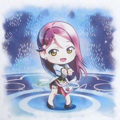 [중고] 캔버스 보드 · 캔버스 아트 사쿠라우치 리코 MIRAI TICKET 캔버스 보드 [이치 반 쿠지 러브라이브! 선샤인!! 5th Anniversary] J상