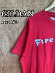 GILDAN メンズ　Tシャツ　赤