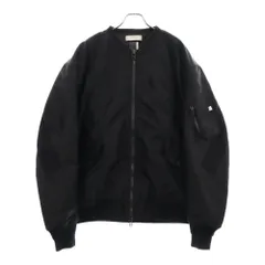 FACETASM (ファセッタズム) BIG MA-1 ナイロン フライトジャケット ブラック CHG-JK-M08のサムネイル