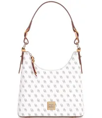 【送料無料】 ドーネイアンドバーク レディース ショルダーバッグ バッグ Bryce Logo Hobo Bag Bone