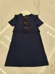 GUCCI ネイビー ワンピース 120cm 楽天市場】ワンピース（ブランドグッチ）（キッズファッション
