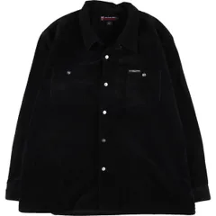 古着 ラルフローレン Ralph Lauren POLO JEANS COMPANY オープンカラー 長袖 コーデュロイシャツ メンズL相当/eaa525208