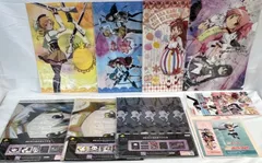 魔法少女まどか☆マギカ　クリアファイル　7種、ニミクリアファイル5種、ブックマーカーセット1種セット　まとめ売り