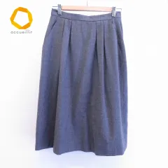 クリスチャンディオール ChristianDior ヴィンテージ フレア スカート イタリア製 842084k★