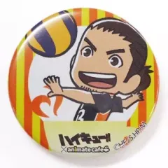 【中古】バッジ・ピンズ(キャラクター) 東峰旭 「ハイキュー!!×animatecafe ランダム缶バッジ」 アニメイトカフェ限定