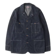 BLUE BLUE ブルーブルー ジャケット サイズ:2 / デニム カバーオール ジャケット / MADE IN JAPAN / インディゴ / アウター ブルゾン コート 上着【メンズ】【中古】のサムネイル