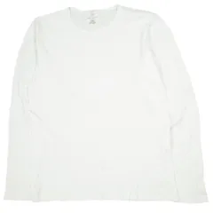 BEAUTY&YOUTH UNITED ARROWS ビューティーアンドユース ユナイテッドアローズ フライスクルーネックカットソー 1212-113-4214 L WHITE 長袖 Tシャツ トップス g9735