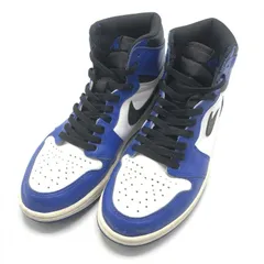 【中古】NIKE AIR JORDAN 1 Retro High OG Game Royal スニーカー 28cm 555088-403 ブルー ホワイト ブラック ナイキ[10]