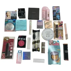 186000 現状品 まとめ売り コスメ 美容 22点 フェイスパウダー クリーム リップ パープルレッド 未開封品あり オールインワン ディズニー 目元 毛穴