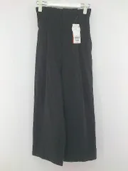 ◎ 美品 ViS あたたか極伸び ハイウエストワイドパンツ 07851