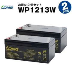 WP1213W【2個セット】（産業用鉛蓄電池）【サイクルバッテリー】LONG