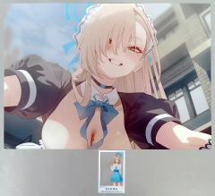 [중고] 클리어 포스터 A3 클리어 포스터 & 클리어 카드 이치노세 아스나 [이치 반 쿠지 블루 아카이브 vol.2] K 상