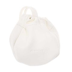 JIL SANDER ダンプリングミニ ポーチ オフホワイト ブランド袋付き