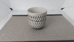 小鹿田焼　飛び鉋　湯呑み　民藝