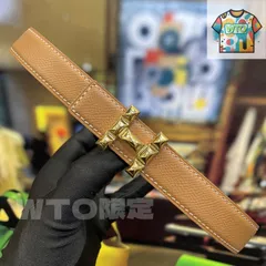 【今日特価】Hermes New Double-Sided Epsom レザーベルト