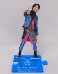 【中古】アクリルスタンド・アクリルパネル [台紙付き] 佐久間大介(Snow Man) アクリルスタンド’20夏 「Johnnys’ ISLAND STORE」