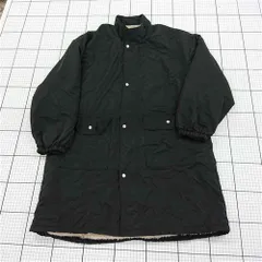 ◇ ⊇ FOV フォブ 裏ボア 長袖 ロング ブルゾン サイズF ブラック系 レディース E  【1509100067351】