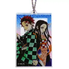 【中古】雑貨 炭治郎＆禰豆子 「鬼滅の刃 アクリルキーホルダーコレクション」