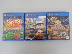 PS4 ソフト 3本セット パワプロ2018 ぷよぷよ 太鼓の達人