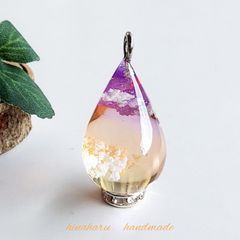 ドロップ空ネックレス(黄昏)