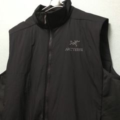 アークテリクス　アトムLT ベスト　メンズM ブラック　マウンテンパーカー