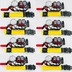 【コレクター向け】【全てDX版】《動作確認済み》DXビルドドライバー 8点セットまとめ売り 《ビルドドライバー×8,ベルト左右（LR）×8,ベルト留め×6,DXラビットフルボトル×8,DXタンクフルボトル×8》 【大量】