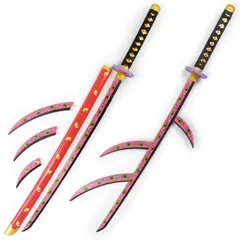 鬼滅の刃T 10焼刃歳月静好 日輪刀 武具　刀装具　日本刀　模造刀 居合刀 鬼滅の刃大放浪砂T 10焼刃 日輪刀 武具 刀装具