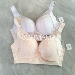 ♡B1073♡ 2枚セット 授乳ブラ マタニティ ノンワイヤー かわいい花柄