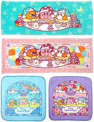 [중고]타월·수건(캐릭터) 전 4종 세트 Twinkle Night 타월 [이치반 복권 별의 커비 Twinkle Night] G상