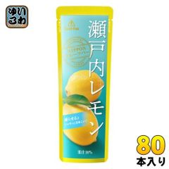 ゴールドパック 瀬戸内レモン 80g パウチ 80本 (20本入×4 まとめ買い) 果汁飲料 冷凍可能
