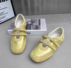 フィービー期CÉLINE Vネック黒ポインテッドトゥ フラットシューズ 34.5