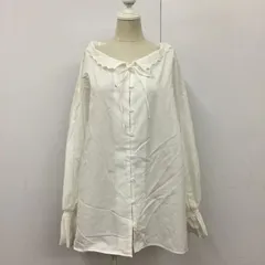 LOWRYS FARM ローリーズ ファーム シャツ、ブラウス 長袖 フリルブラウスシャツ