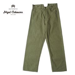 Nigel Cabourn ナイジェルケーボン パンツ "RAILMAN DENIME PANT" 80500050025