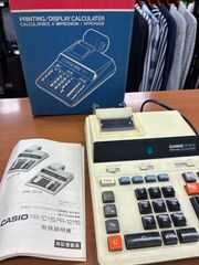 【中古】1990年カシオ電子式記録計算機