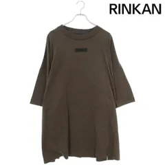 フォグ  ESSENTIALS CORE COLLECTION  S/S TEE / HEATHER WOOD フロントラバーロゴヘザーウッドTシャツ メンズ XLのサムネイル