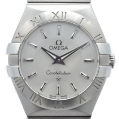 OMEGA オメガ コンステレーション 123.10.27.60.02.001 SS クォーツ QZ シルバー文字盤 レディース腕時計 ギャラ/箱【中古】【ほぼ新品】