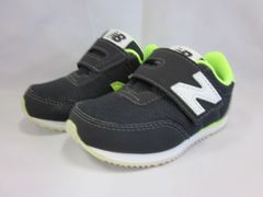 スニーカー ベビー シューズ 子供靴 　ニューバランス NEWBALANCE  IV720 スポーティカジュアル 子ども 男の子  幼児   IV720BY2  ブラック　14.0㎝