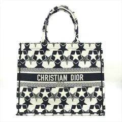 良品 Christian Dior ディオール ブックトート ラージ スター トート バッグ k4850