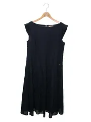 トッカ 2024 SUMMER COLLECTION 洗える！VACANCE ドレス OPTOCM0531 ワンピース  6 ネイビー サッカー素材 ITLZADVPDXB4