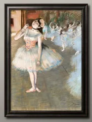 エドガー・ドガ、ベレリの家族、希少画集画、新品額装付