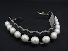 ■新品■未使用■ FENDI フェンディ ストラップユー レザー バッグ用 ショルダーストラップ 肩掛け ブラック系×ホワイト系 FQ0199