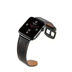 [38/40/41mm/ブラック×オレンジ]Apple Watch バンド