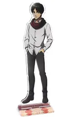 【中古】アクリルスタンド・アクリルパネル エレン・イェーガー(マフラー着用ver.) 描き下ろしイラスト BIGアクリルスタンド 「進撃の巨人」