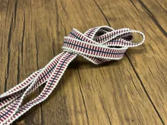 帯締　三分締め 【エンジ】真田紐 長尺 150センチロングサイズ