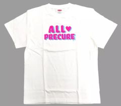 【中古】Tシャツ ロゴ Tシャツ ホワイト Mサイズ 「全プリキュア展 ～20th Anniversary Memories～」