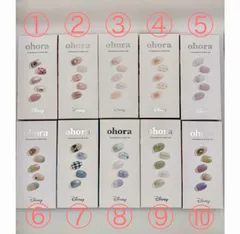 ohora(オホーラ)セミキュアジェルネイル☆ディズニーコラボ②