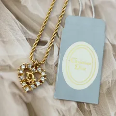 Dior ハート型チャーム ブレスレット Christian Dior クリスチャンディオール ハートブレスレット