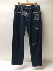 Papas　パッチ　デニムパンツ　【M128-20250429-11KS】