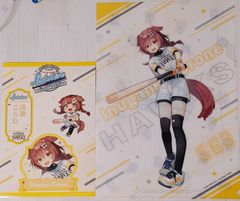 2021 ホロライブ　×　パ・リーグプロ野球　コラボ　クリアファイル+シール