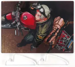 【中古】アクリルスタンド・アクリルパネル F.坂本太郎(バイク) PREMIUMアクリルアート 「SAKAMOTO DAYS」 デジタル版週刊少年ジャンプ定期購読者限定 応募者全員サービス